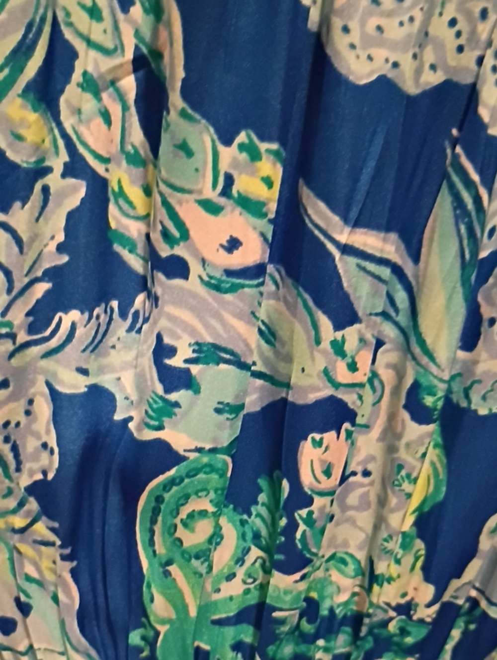Lilly Pulitzer Aquatic-Print Sleeveless Multicolored Jumpsuit/Romper - Picture 3 of 11